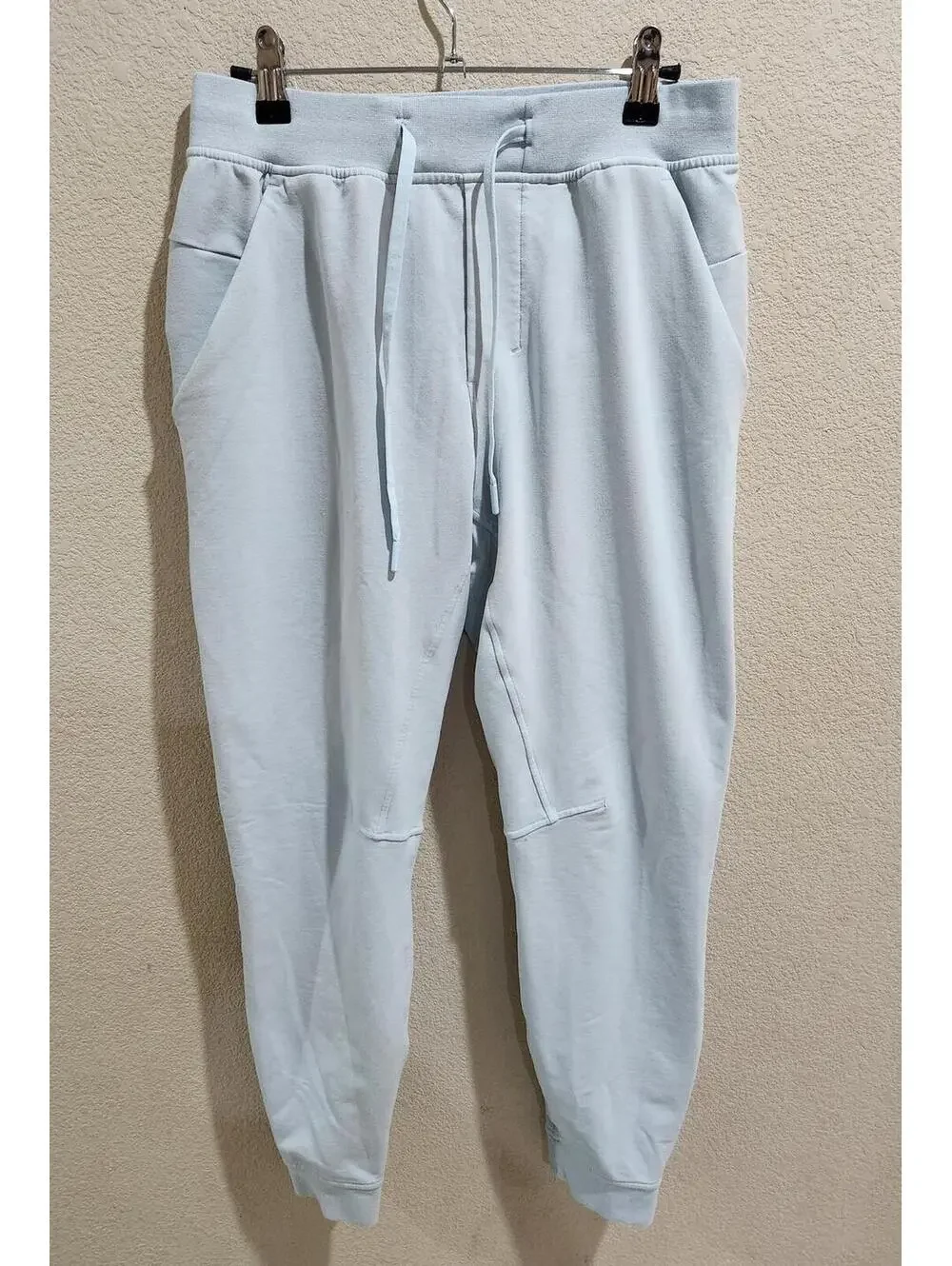 Lululemon athletica City Sweat Jogger Size Small PWBE Powder Blue Mens Active